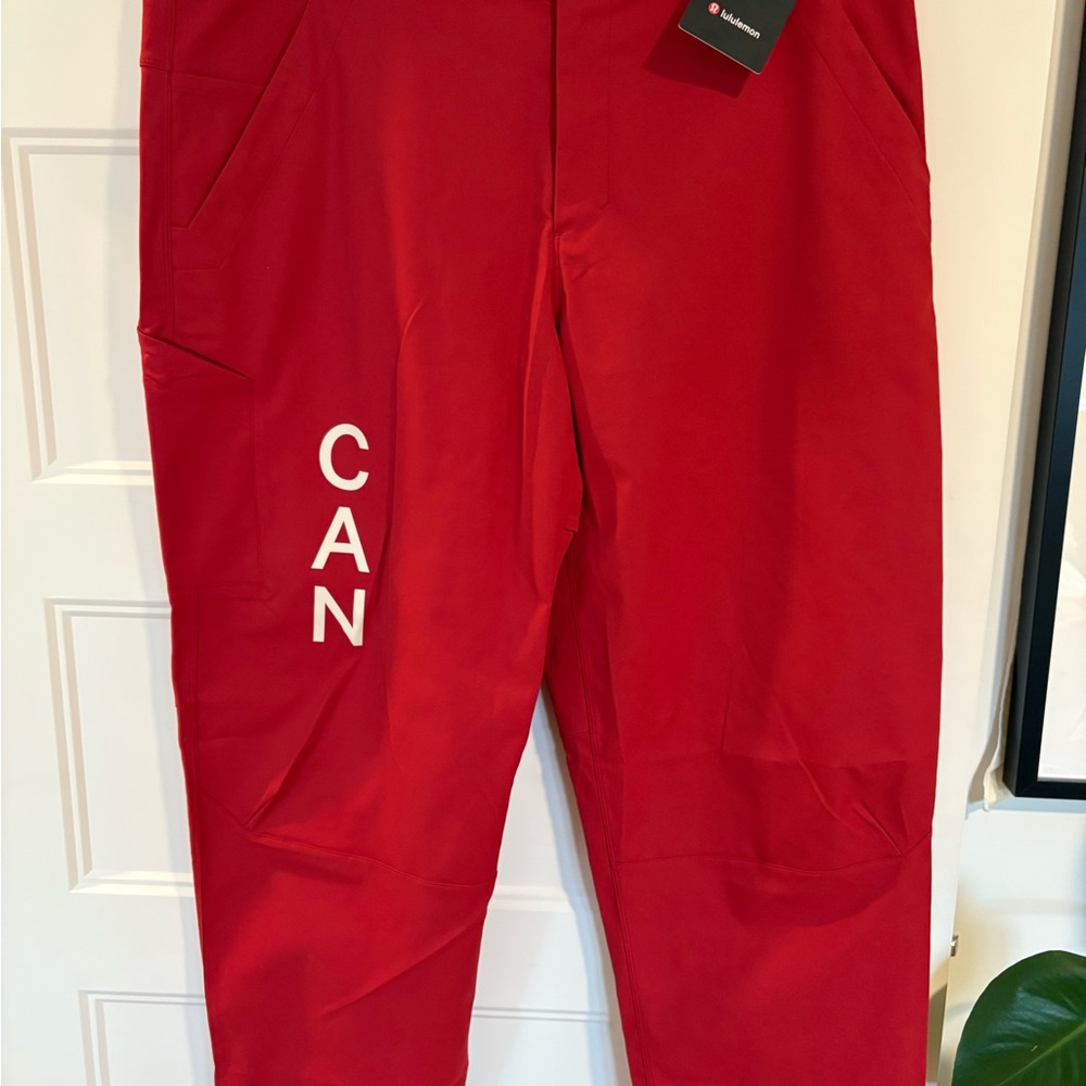 Lululemon Athletica Red Carpenter Pants